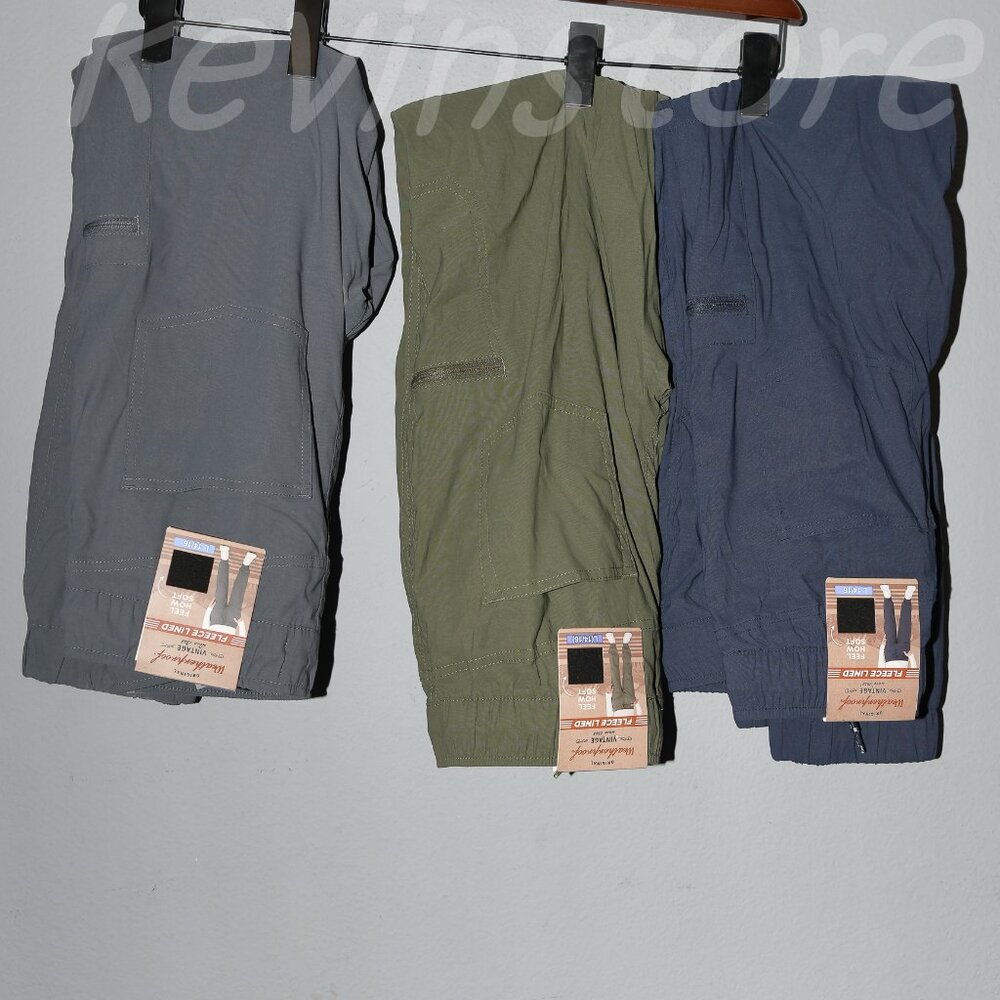 3 pairs Weatherproof Vintage‎ Youth Fleece Lined Joggers. price is for 3